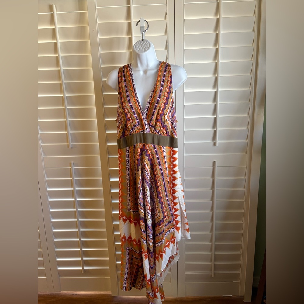 ANTONIO MELANI SCARF DRESS